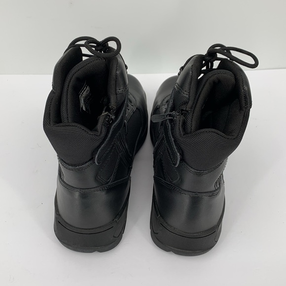 Bates military tactical boots combat black side zipper work E03180 men new 12 - Picture 6 of 9